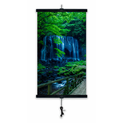 Инфракрасный пленочный обогреватель НЭО-450230 Водопад в лесу 112000₽