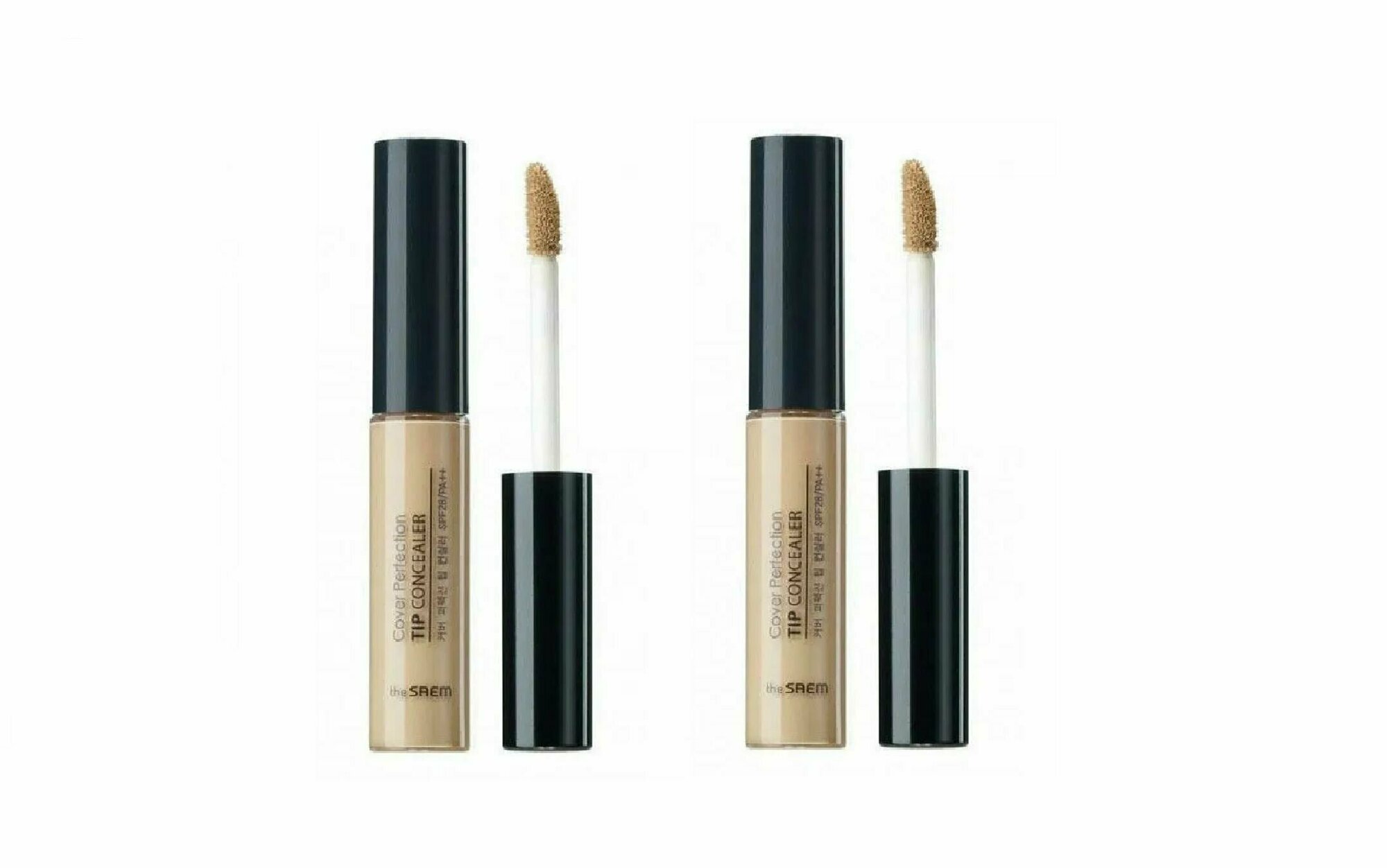 The Saem Консилер для макияжа Cover Perfection Tip Concealer 1.5 Natural Beige, 6,5 гр, 2 шт