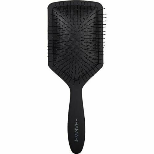 Framar Щетка распутывающая для волос широкая Paddle Brush Black to the Future Снова в черном