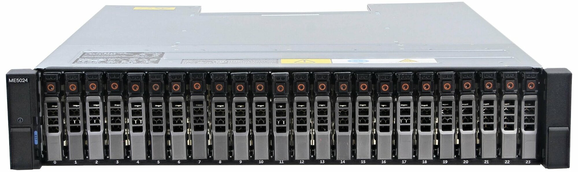 Система хранения данных DELL Дисковая СХД DELL ME5024-SAS-01T PowerVault ME5024 2U 24хSFF FC iSCSI SAS 12Gb FC PSU 2