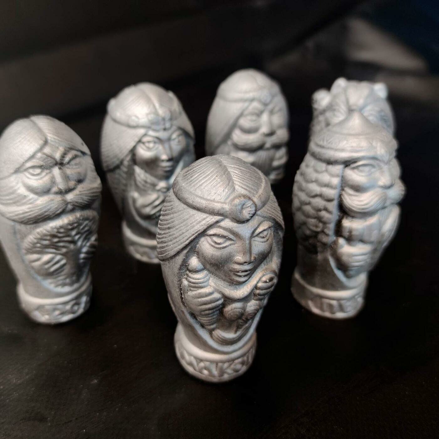 Статуэтки Славянские боги Велес, Перун, Сварог, Лада, Макошь, Род (6шт. ) — фото 1