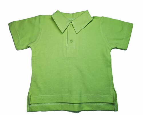 Школьная рубашка, размер 98,104-56, зеленый