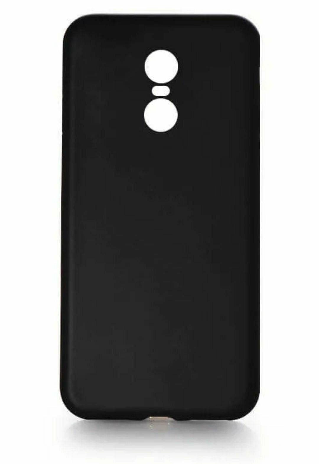 Силиконовый чёрный чехол для Xiaomi redmi 5 plus , ксиоми редми 5 плюс, 5+