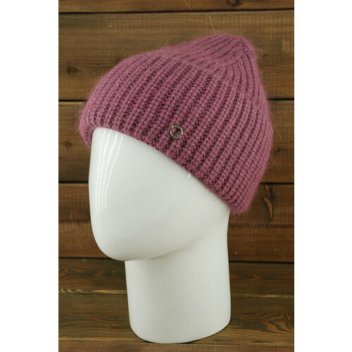 фото Шапка бини marhatter, размер 54/56, бордовый