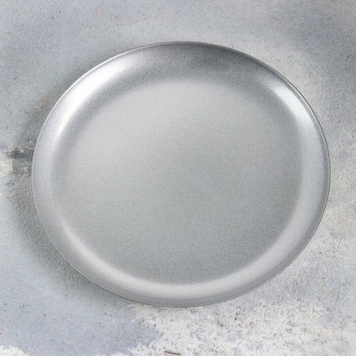 Подсвечник "Чашка 140" металл на одну свечу, 14х14 см, серебро 9928383 - фотография № 3