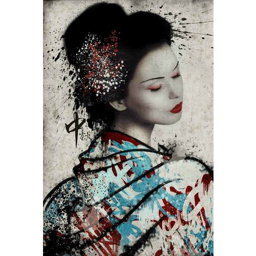 Панно на алюминии 100х150 ART 073 Дизайн Momenti Lab