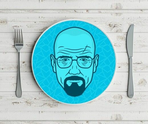 Тарелка Во все тяжкие, Breaking Bad №4