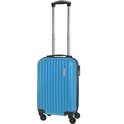 Чемодан L'Case Чемодан малый со съёмными колёсами Lcase Krabi 18 blue