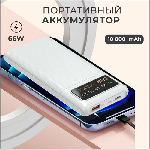 Портативный аккумулятор повербанк 10 000 mAh внешний аккумулятор 179900₽