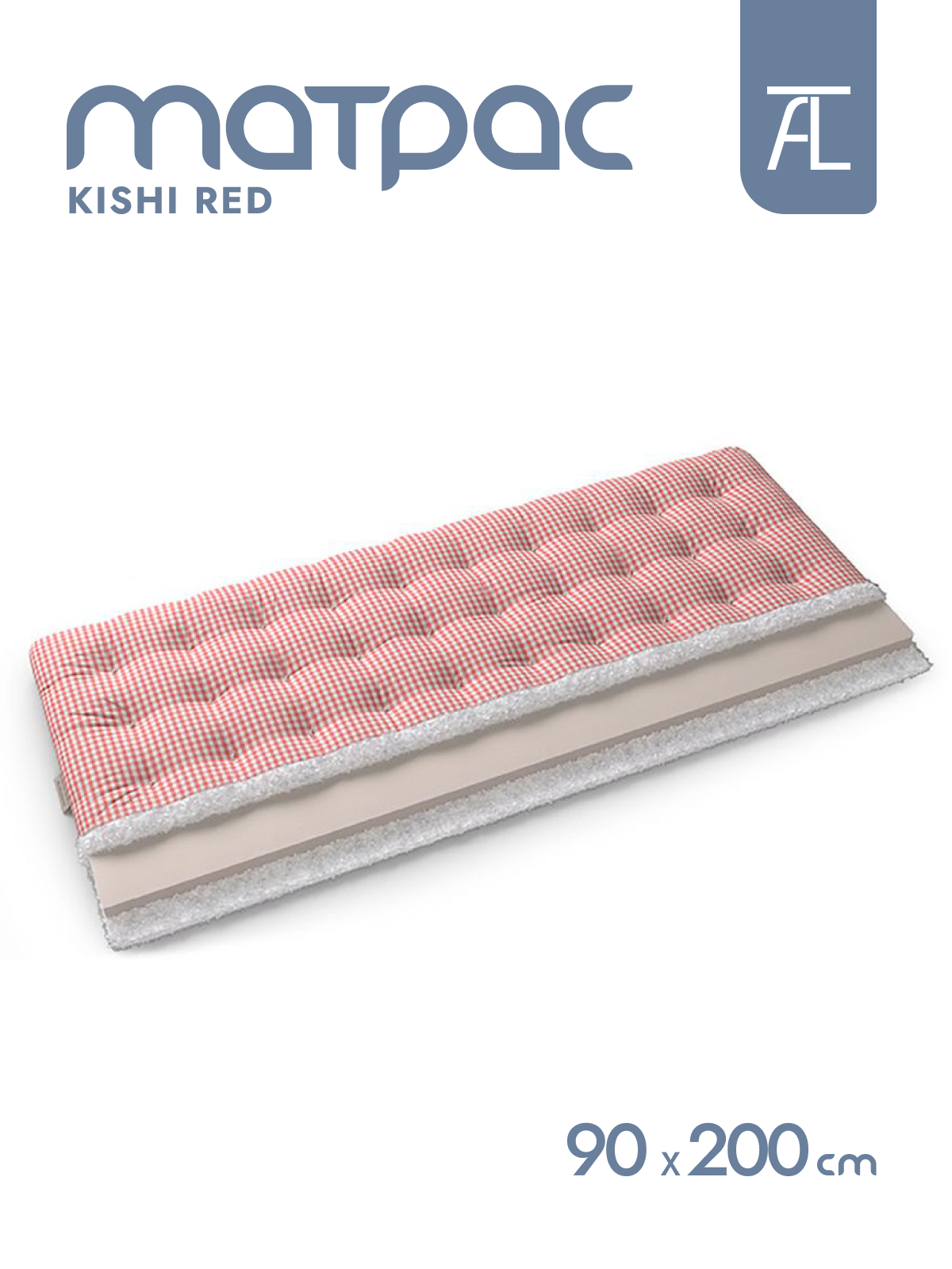 Матрас Mr.Mattress Kishi red, 90х200 см