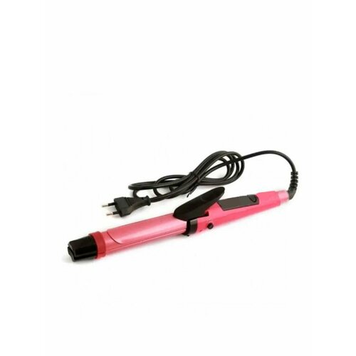Плойка утюжок для волос 2 в 1 Выпрямитель Щипцы для завивки NHC-2009 розовый 57300₽