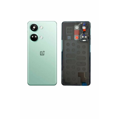 Задняя крышка для OnePlus Nord 3 5G зелёный (Misty Green) со стеклом камеры