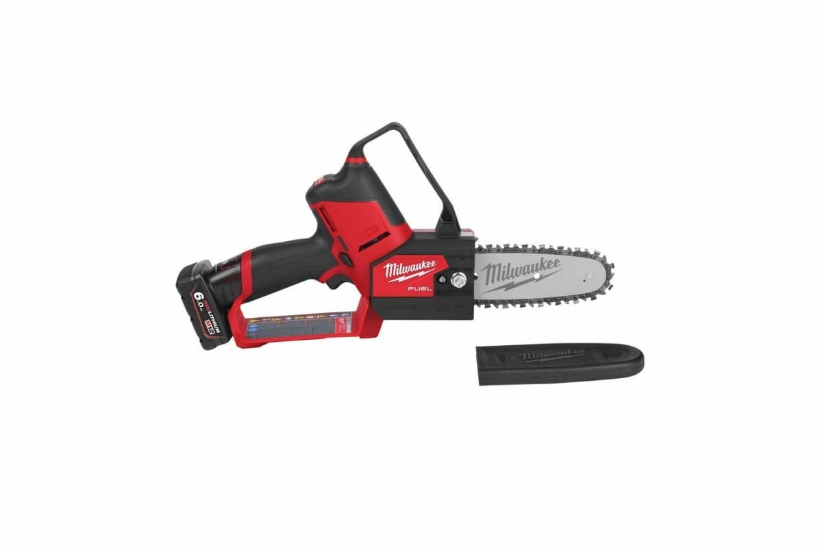 Аккумуляторная цепная садовая пила Milwaukee M12 FHS-602X FUEL 12.0 В 2*6 Ah4933472212