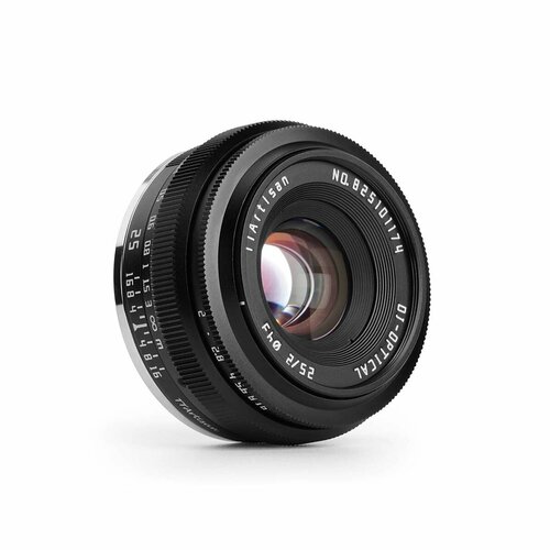 Объектив TTartisan 25 мм F2 APS-C для Canon EOS M 749000₽