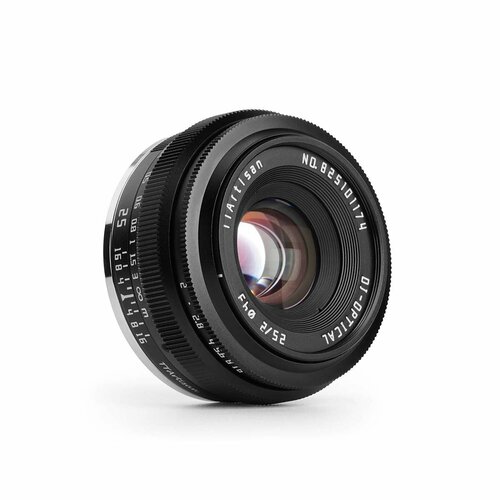 Объектив TTartisan 25 мм F2 APS-C для Canon EOS M