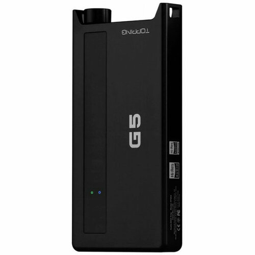 Портативный усилитель и ЦАП Topping G5 черный