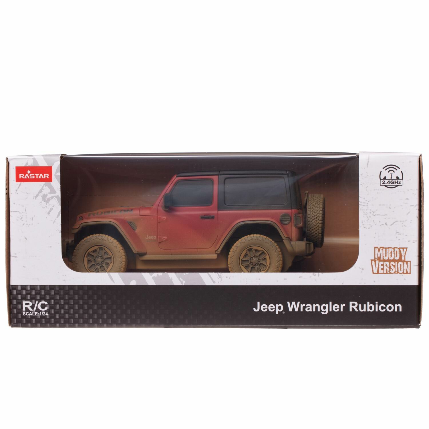 Внедорожник Rastar Jeep Wrangler Rubicon-Muddu version 79500-4 1:24 21