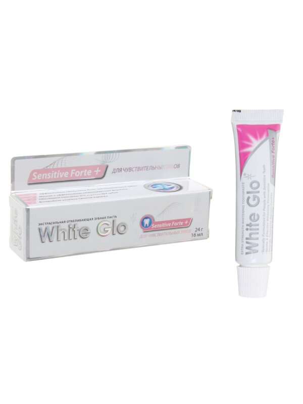 Зубная паста White Glo Sensitive Forte+ для снижения чувствительности зубов, 24 г - фото №9