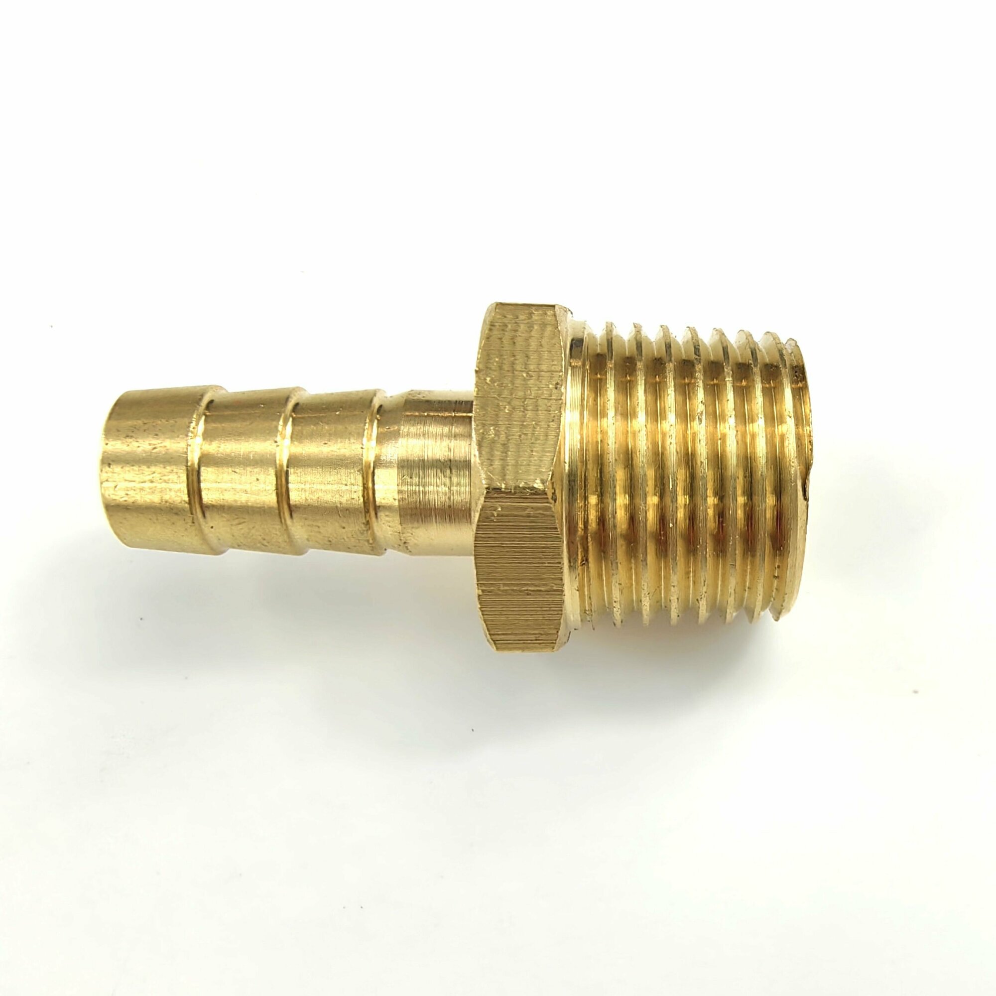 фото Штуцер Профитт латунный пневмо 1/2"НР х 10 мм - 10 шт.