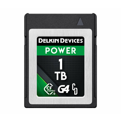 Карта памяти Delkin Devices CFexpress Type B 1TB Power G4 карта памяти delkin power cfexpress type b g4 512gb r1780 w1700mb s dcfxbp512g4