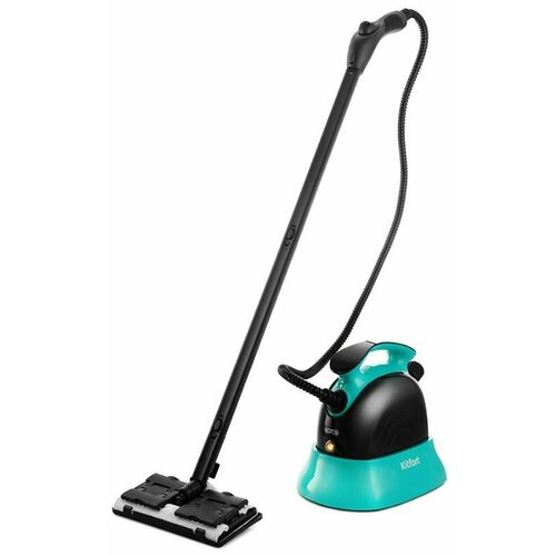 Пароочиститель напольный Kitfort КТ-9102-3 черныйбирюзовый 1086000₽