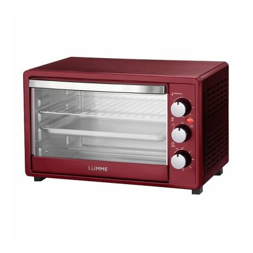 Мини-печь Lumme LU-1706 красный 517200₽