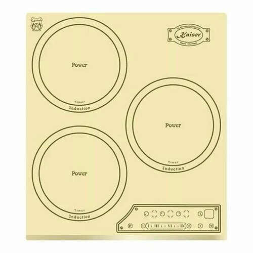 Индукционная варочная панель Kaiser KCT 4795 FI ElfAD бежевая