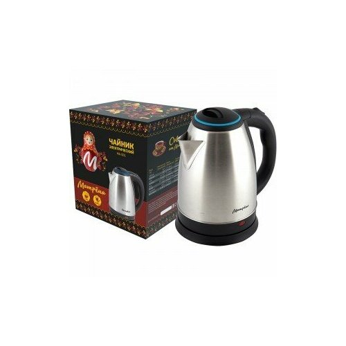 Чайник электр Матрена МА-001 цвет крышки голубой диск 18л 15кВт нерж сталь 5456 125300₽