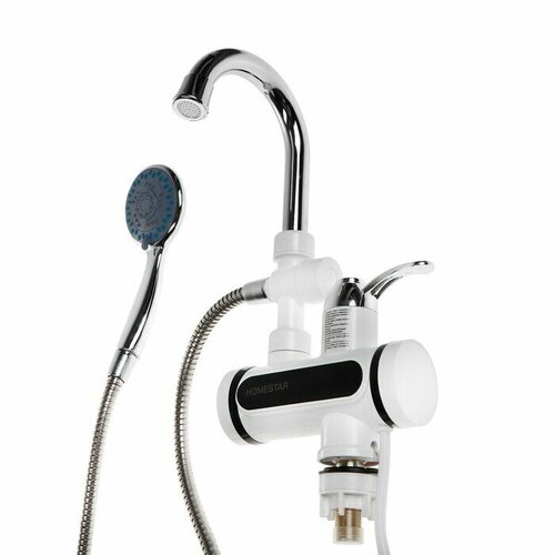 Водонагреватель HOMESTAR HS-0113D проточный 3 кВт серебристый 347600₽