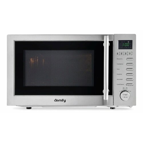 Микроволновая печь DOMFY DSS-MW301 700Вт 20л серебристый 977200₽