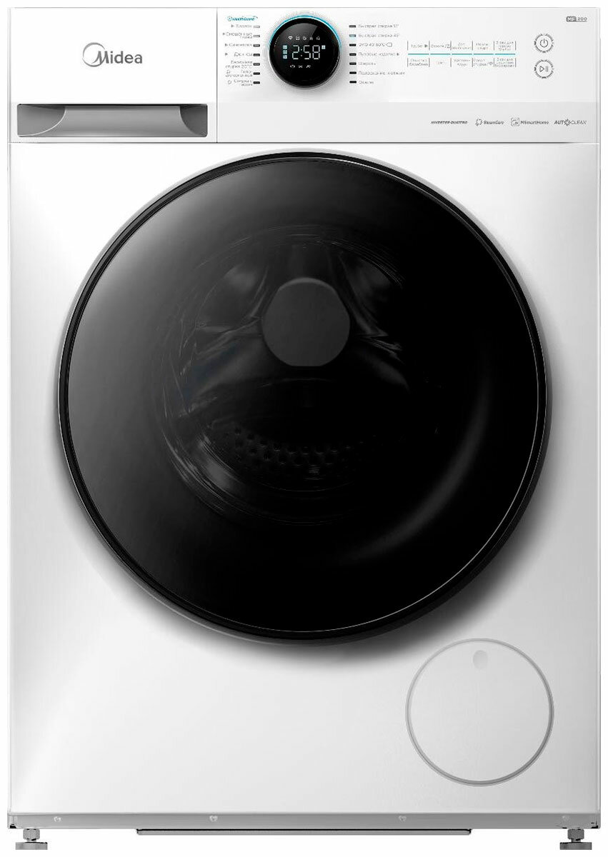 фото Стиральная машина Midea MF200W80WBS/W-RU