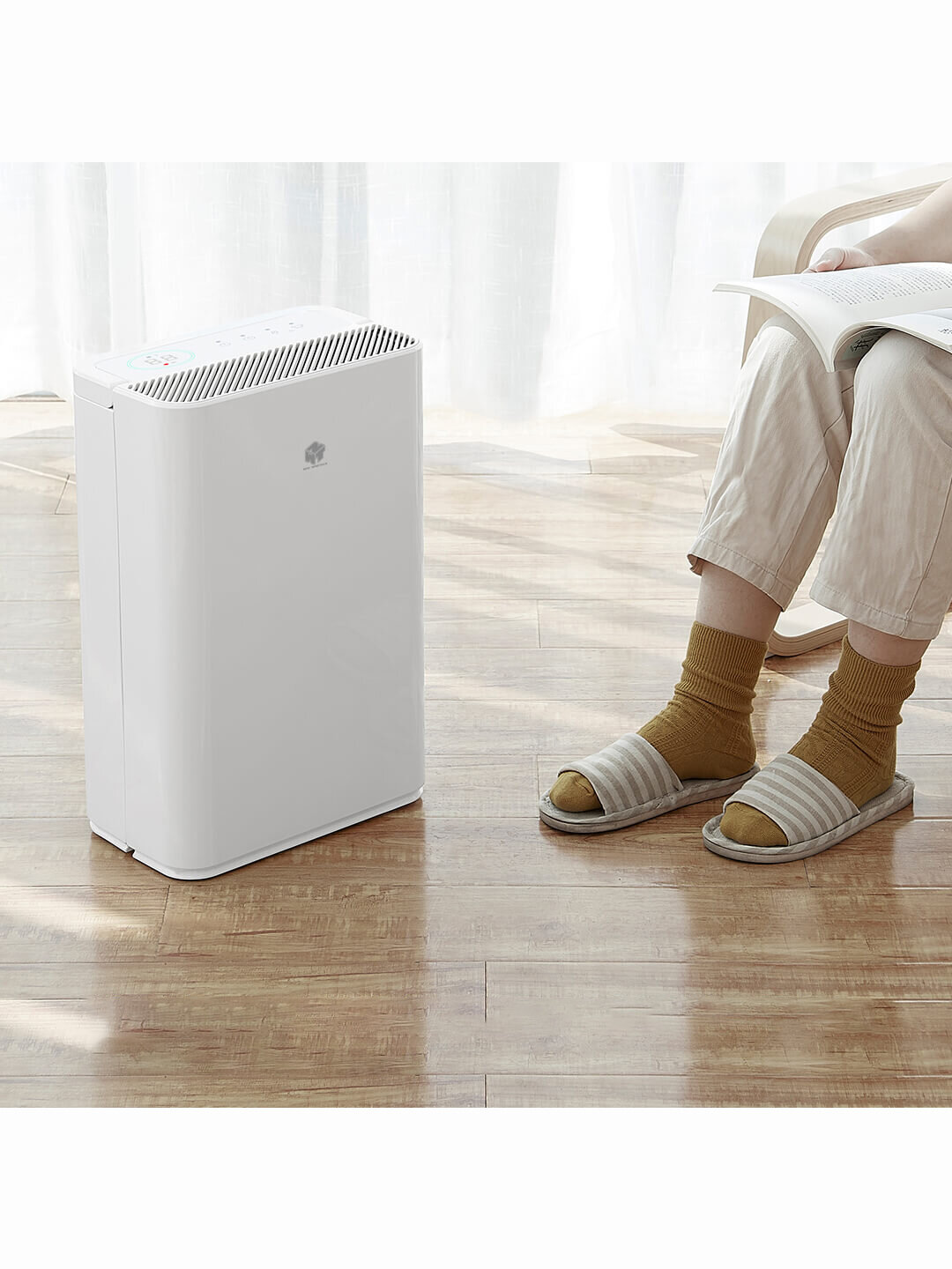 Умный осушитель воздуха Xiaomi New Widetech Internet Dehumidifier 12L White (WDH312ENW1) - фотография № 4