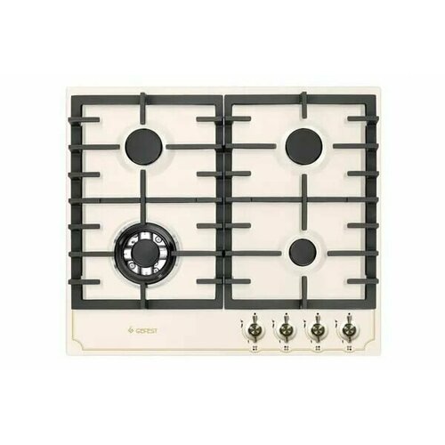 Газовая варочная панель Gefest ПВГ 1214-01 К55 кремовый 1783200₽