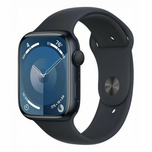 Умные часы Apple Watch Series 9 GPS 41mm Midnight Aluminum Case with Midnight Sport Band MR8X3 4927900₽