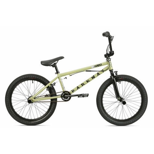 BMX велосипед Haro Parkway DLX (2022) зеленый 20.3 front rear brake pads for polaris ranger series 10 11 1910514 2202097 2202413