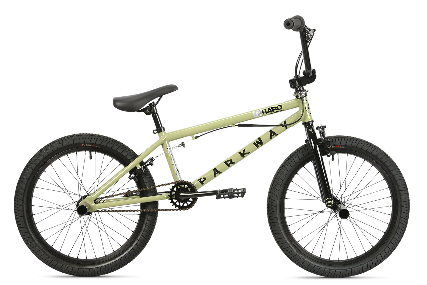 BMX велосипед Haro Parkway DLX (2022) зеленый 20.3"