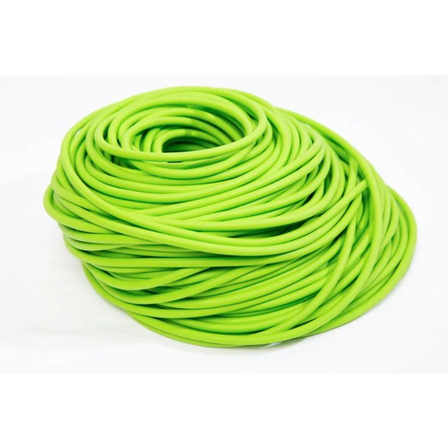 фото Резина тетива тяжи для рогатки или эспандера круглая 5020 2м на отрез цвет лайм ru