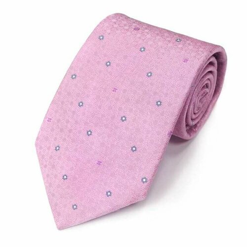 Галстук CELINE, розовый молодежный галстук бабочка в жаккардовые полоски celine 822107