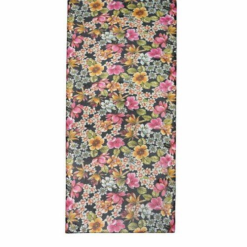 фото Шарф roby foulards,160х40 см, черный
