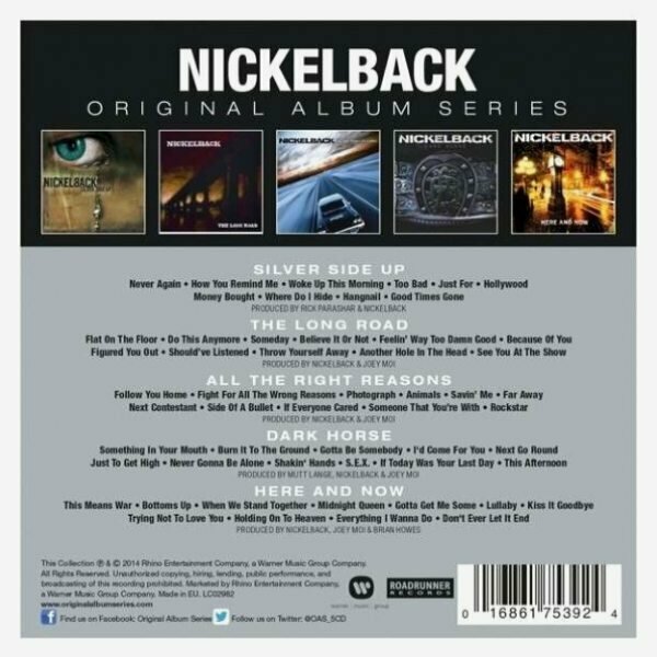 Nickelback Original Album Series CD Медиа - фото №2