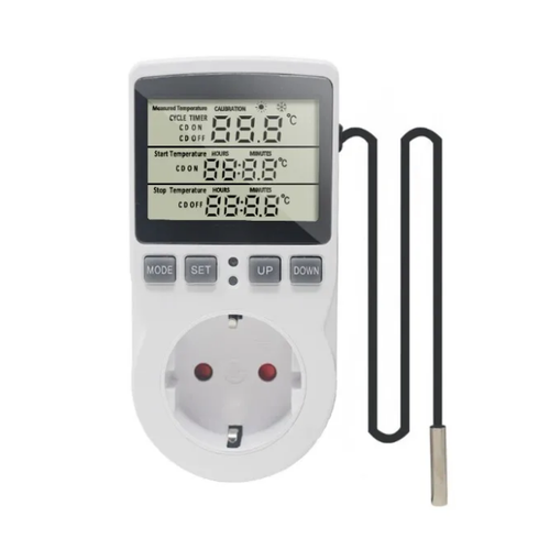 Терморегулятор Ketotek KT3100 + таймер (датчик 1,7 м)