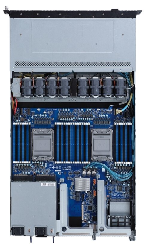 Серверная платформа Gigabyte R182-N20/1U/2x4189/ 32xDDR4-3200 RDIMM/LRDIMM/ 10x2.5" — фото 4