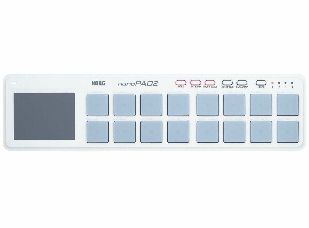 MIDI интерфейс KORG NANOPAD2-WH - фото №6