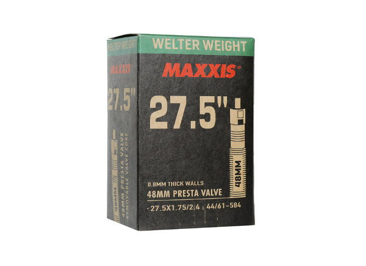 Велосипедная камера 27.5" x 1.75" MAXXIS Welter Weight EIB00139800 27.5" 1.75" черный