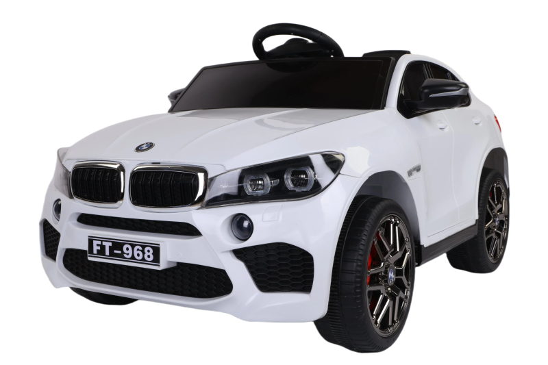 Внедорожники и джипы FUTAI Электромобиль BMW X6M 12V (полный привод, EVA) - FT-968-WHITE