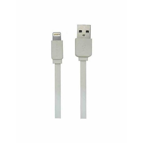 Дата-кабель More choice USB 2.1A для Lightning 8-pin K21i ПВХ 1м (White)