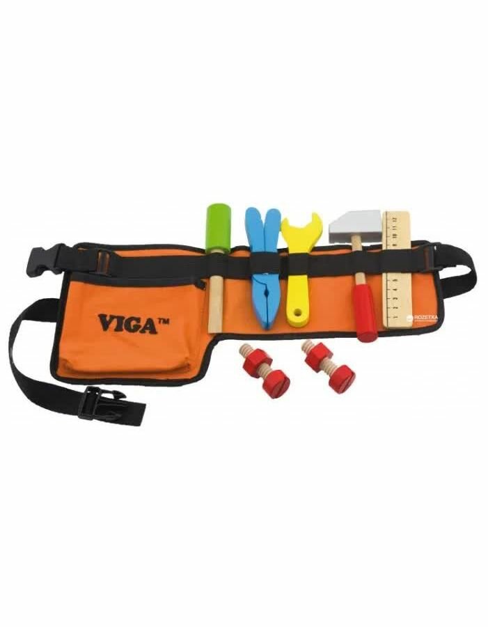 Игровой набор Viga Toys Пояс с инструментами (50532) - фото №7