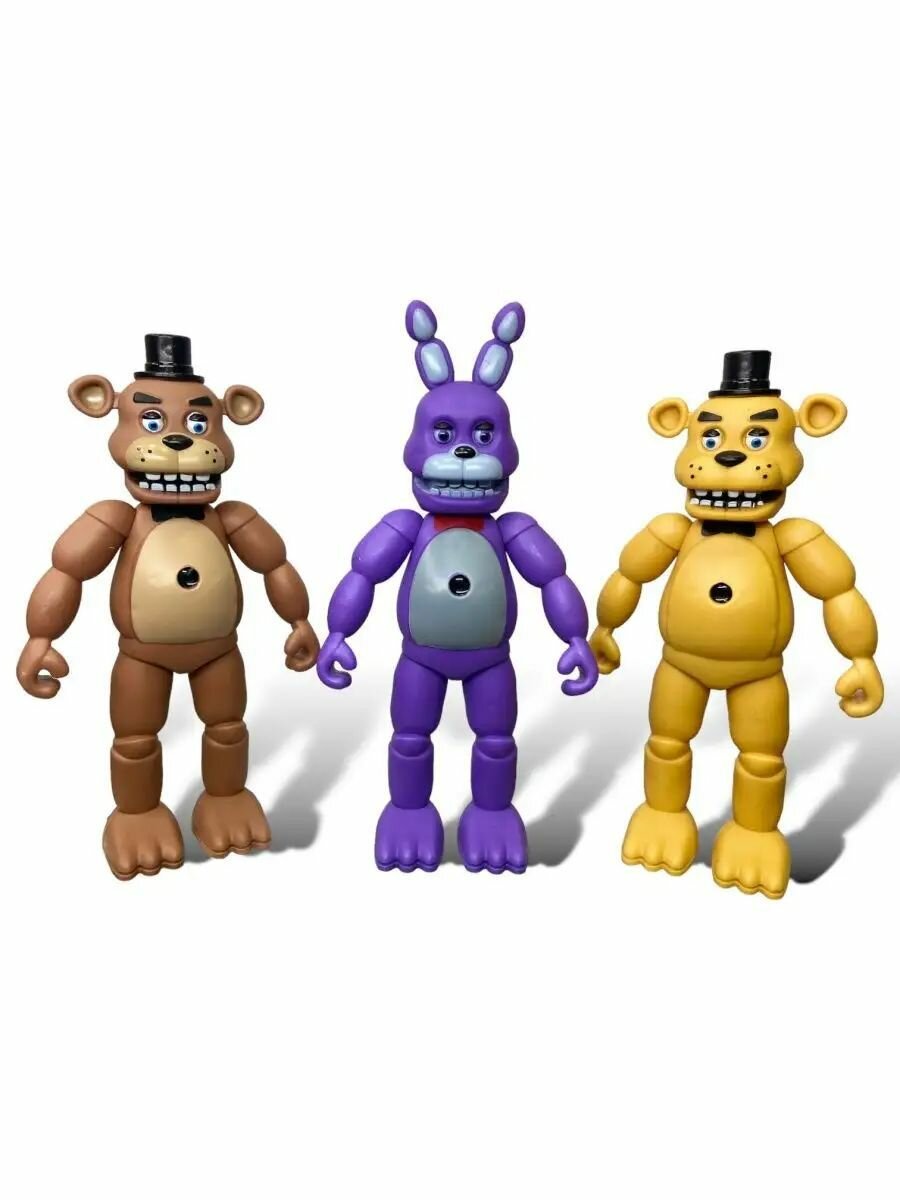 Набор фигурок Пять ночей у Фредди/Five Nights at Freddy's с подсветкой/3шт, 18см