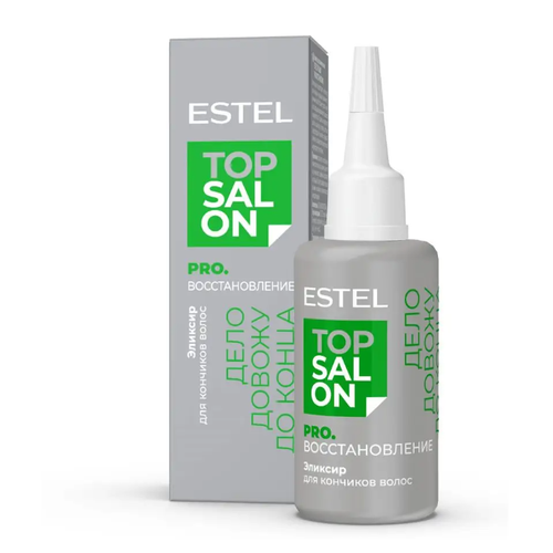 Эликсир для кончиков волос ESTEL TOP SALON PRO. восстановление (30 мл) estel мицеллярный шампунь для окрашенных волос 250 мл estel top salon