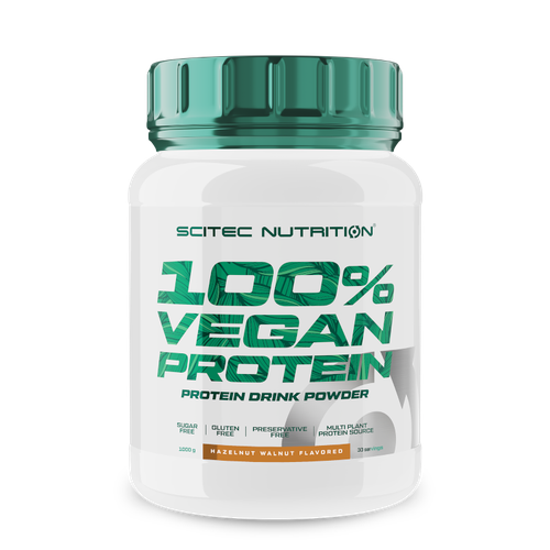 Протеин Scitec Nutrition Vegan Protein, 1000 гр, шоколад-орех